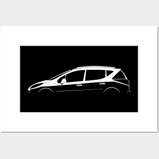 Peugeot 207 SW Silhouette Posters and Art